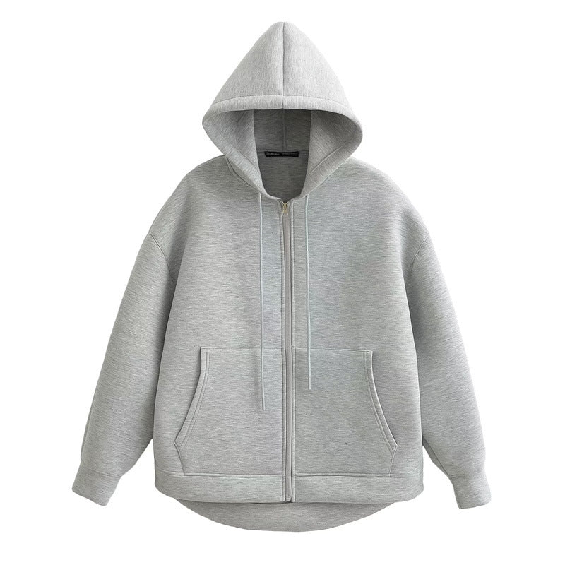 Antoine Vallier | Oversized Zip Hoodie For Men