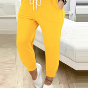 Camille Faucher | Tapered Drawstring Joggers For Women