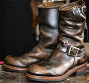Knox Kingscombe | Buckle Engineer Boots For Men