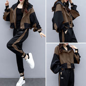 Chantal Duprez | Color-Block Hoodie Two-Piece Set For Women