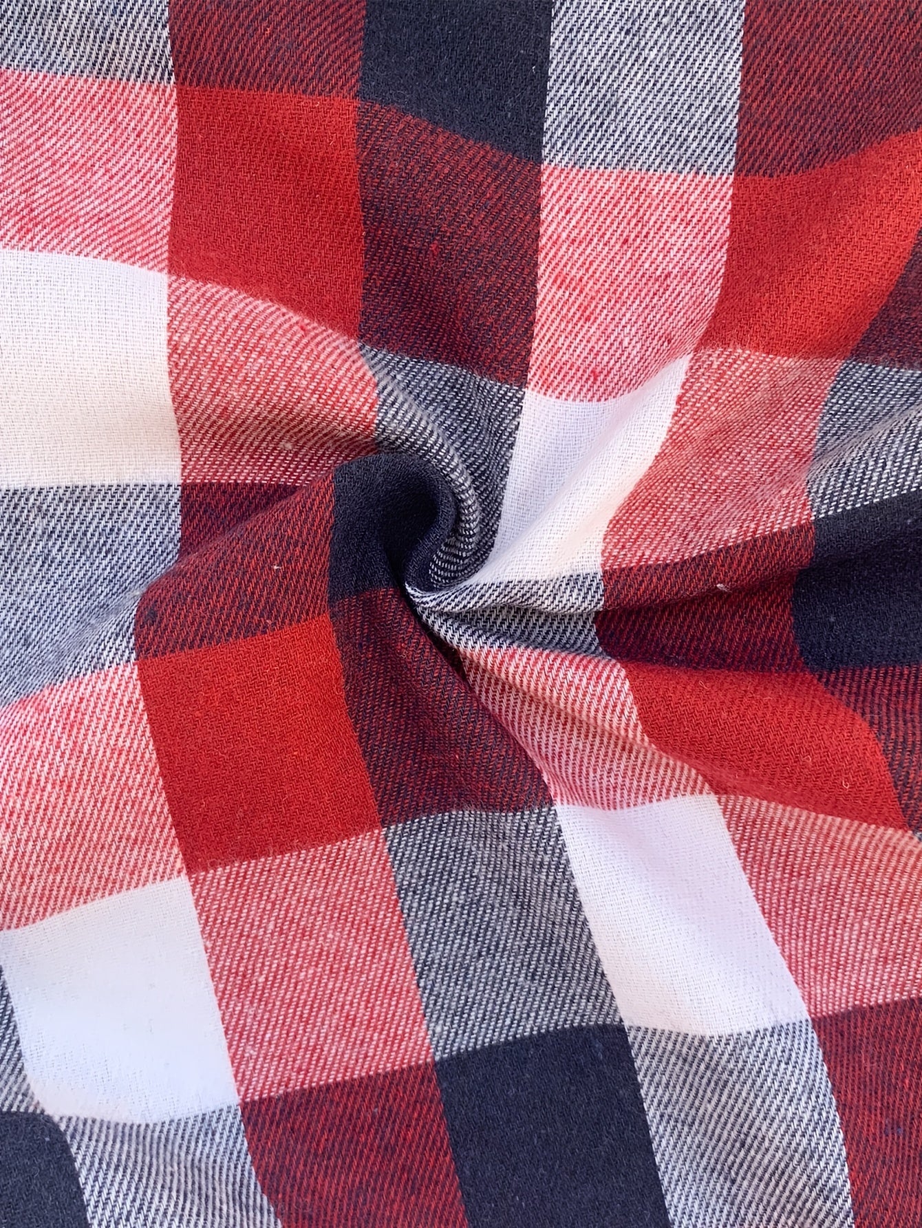 Fiorella Duquesne | Buffalo Check Shirt With Tie-Front Styling