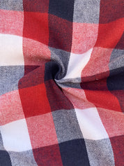 Fiorella Duquesne | Buffalo Check Shirt With Tie-Front Styling