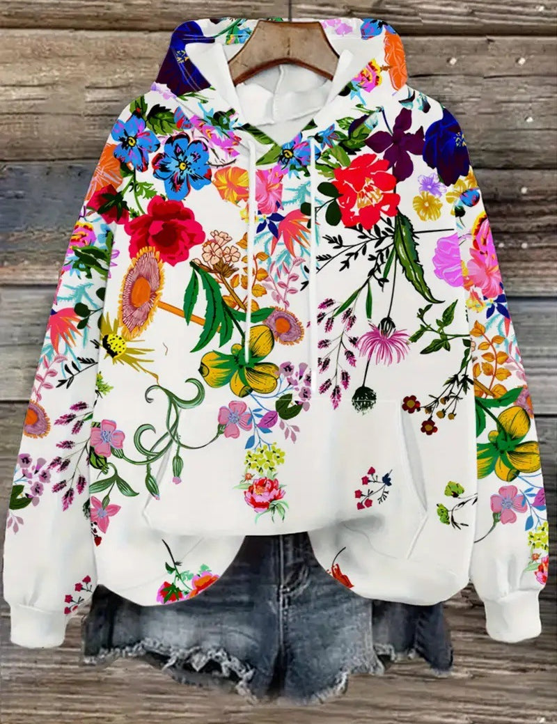 Amerie Sinclair | Blessed Star-Print Hoodie For Women