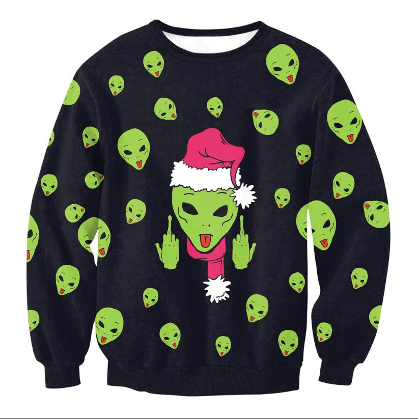 Merry Knit | Multicolor Patchwork Christmas Sweater For Women