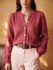 Renata Fontclair | Textured Round-Neck Sweater For Women