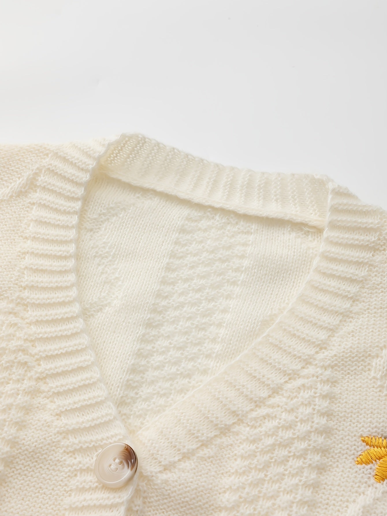Noémie Lambert | Floral Embroidered Cardigan Sweater For Women