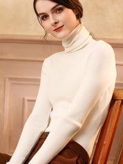 Ludovica Ashcombe | High Neck Cashmere Sweater For Women