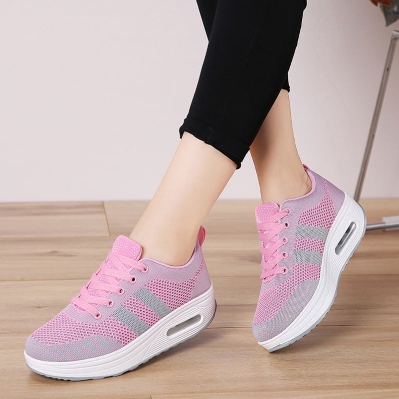 Nadia Fontenoy | Platform Air Cushion Sneakers For Women