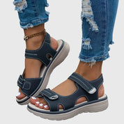 Elspeth Carrington | Orthopedic Platform Sandals in Taupe