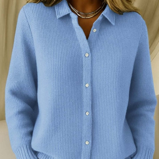 Claire Belmont | Button-Up Knit Cardigan Sweater For Women Long Sleeve