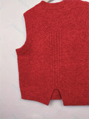 Marguerite Fontclair | Cable-Knit Sweater Vest For Women
