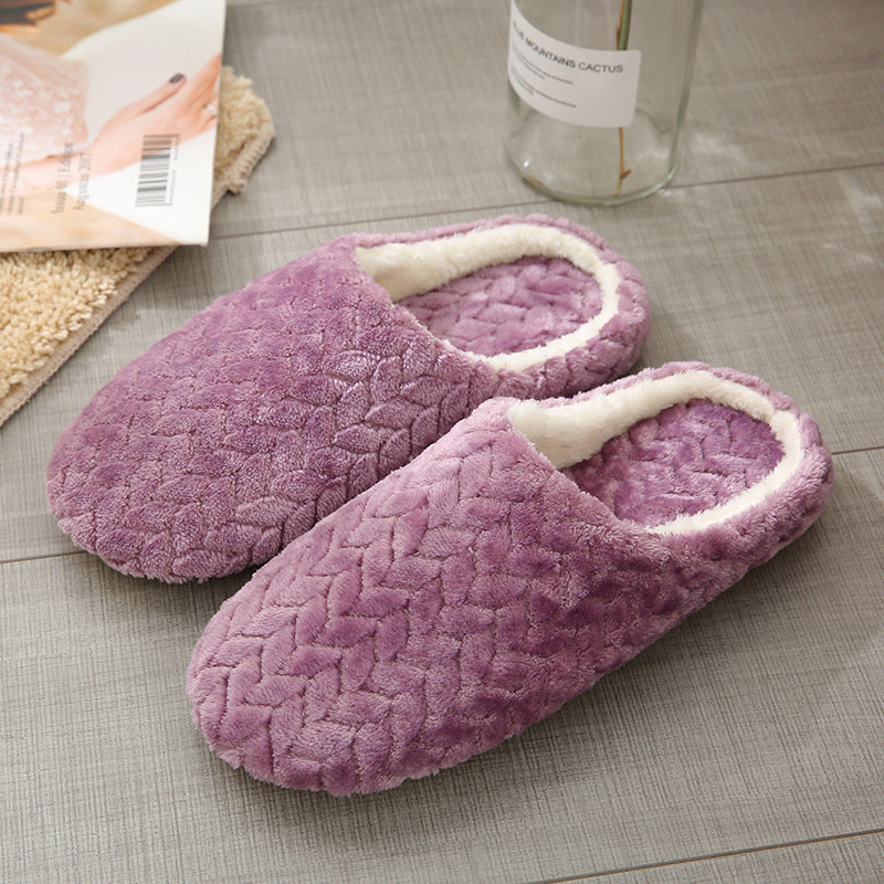 Tatum Lincroft | Plush Closed Toe Mule Slippers For Women