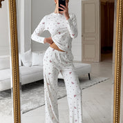 Bianca Lefèvre | Christmas Print Pajama Set For Women