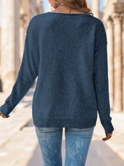 Sabine Corbeil | Pointelle Knit Cropped Sweater For Women