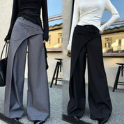 Simone Verrier | Layered Wide-Leg Trousers For Women