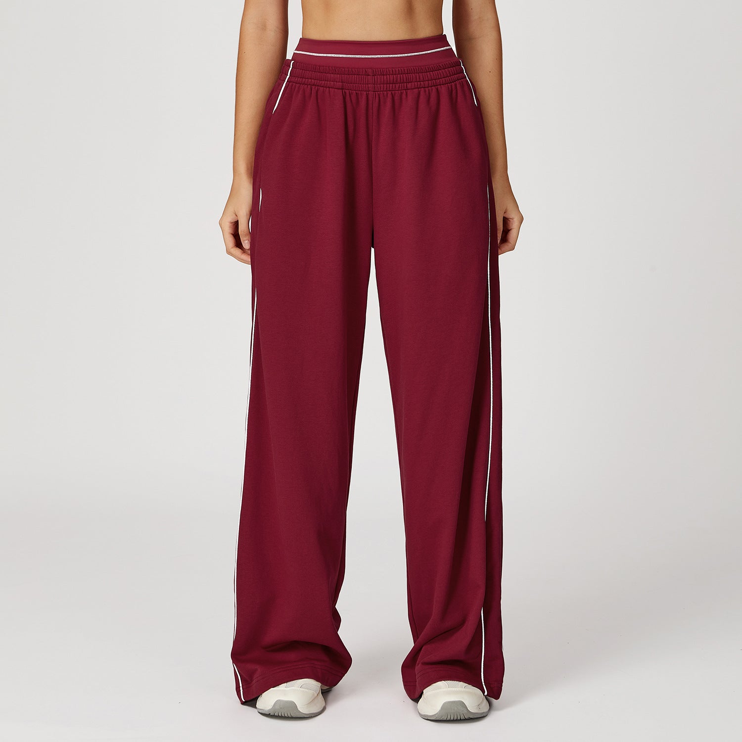 Nicolette Fairweather | Wide-Leg Track Sweatpants For Women
