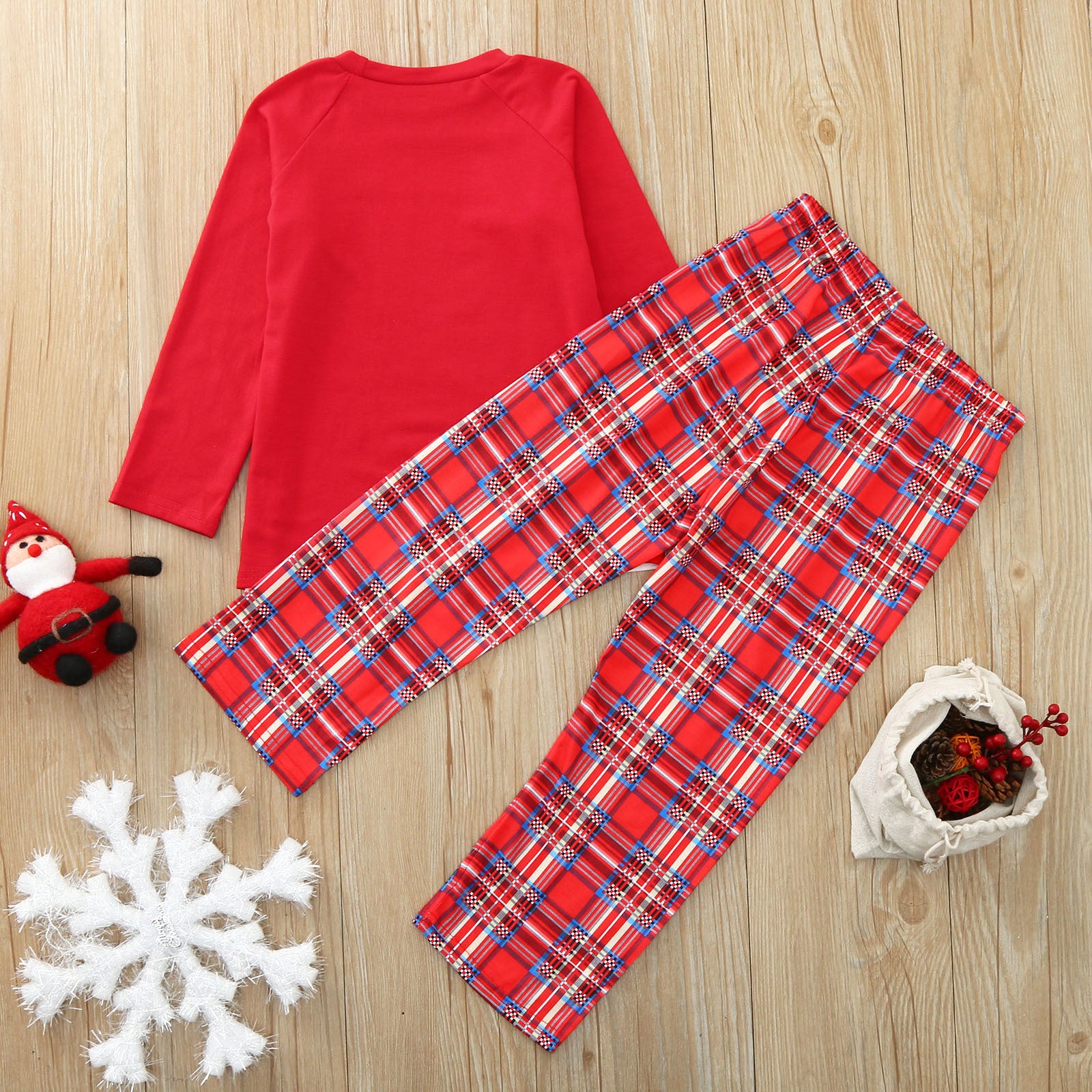 Gabriel Lawson | Reindeer Print Christmas Romper Set For Baby