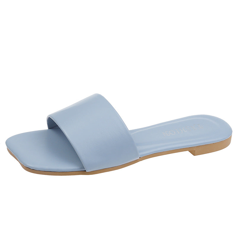 Adriana Bellucci | Daisy Flower Flat Slide Sandals For Women
