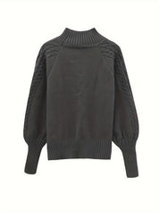 Giselle Beaulieu | Cozy Cable-Knit Sweater For Women