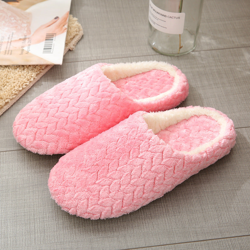 Tatum Lincroft | Plush Closed Toe Mule Slippers For Women