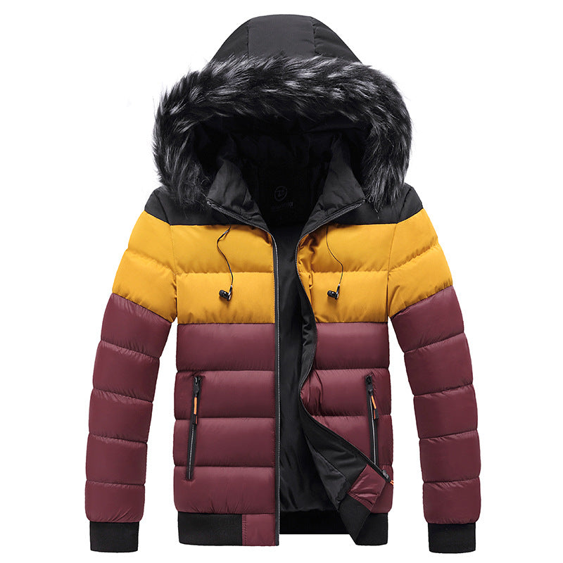Bennett Calloway | Color Block Puffer Jacket For Men
