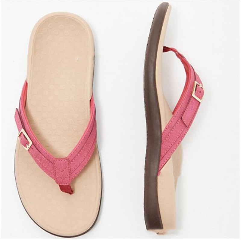 Isabella Marchetti | Denim Flip Flop Sandals For Women
