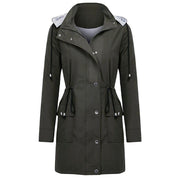 Daphne Winslow | Women's Hooded Windbreaker Raincoat