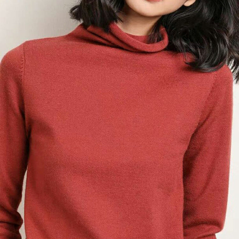 Vera Ashworth | Turtleneck Knit Sweater For Women