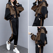 Chantal Duprez | Color-Block Hoodie Two-Piece Set For Women