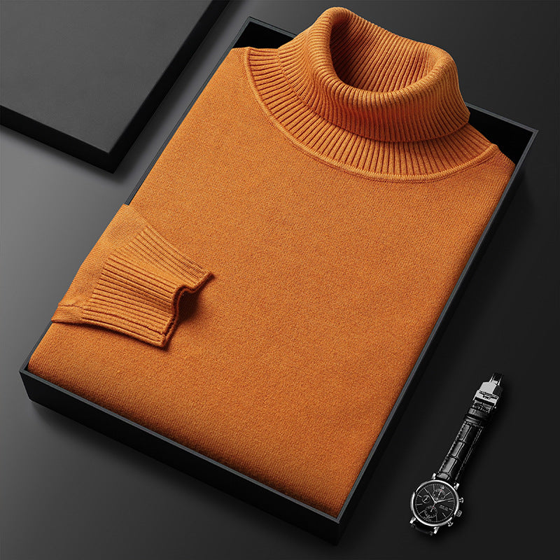 Hayes Norham | Fine Knit Turtleneck Sweater For Men