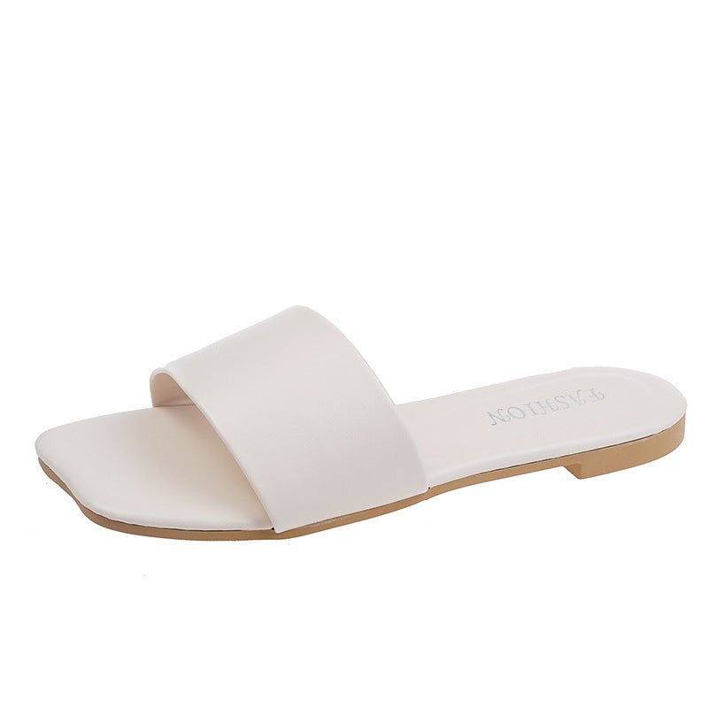 Adriana Bellucci | Daisy Flower Flat Slide Sandals For Women