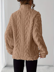 Margherita Solvang | Textured Cable-Knit Sweater For Women