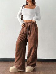 Selene Aubertin | Corduroy Wide-Leg Pants For Women