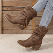 Juliette Beaumont | Tasseled Cowboy Boots For Women