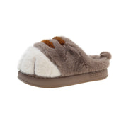 Nico Bellamy | Cozy Cat Paw Plush Slippers For Unisex