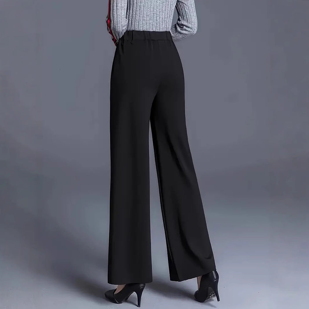 Lisette Dumont | High-Waisted Wide Leg Trousers For Women