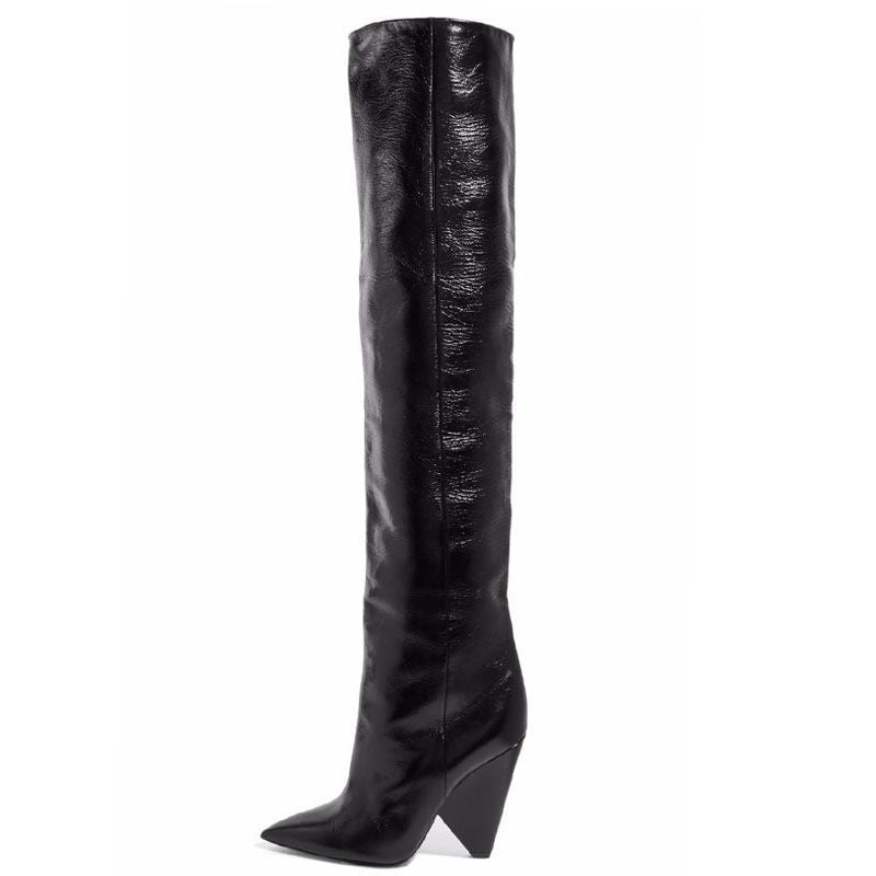 Vanessa Colombani | Slouchy Over-The-Knee Boots For Women