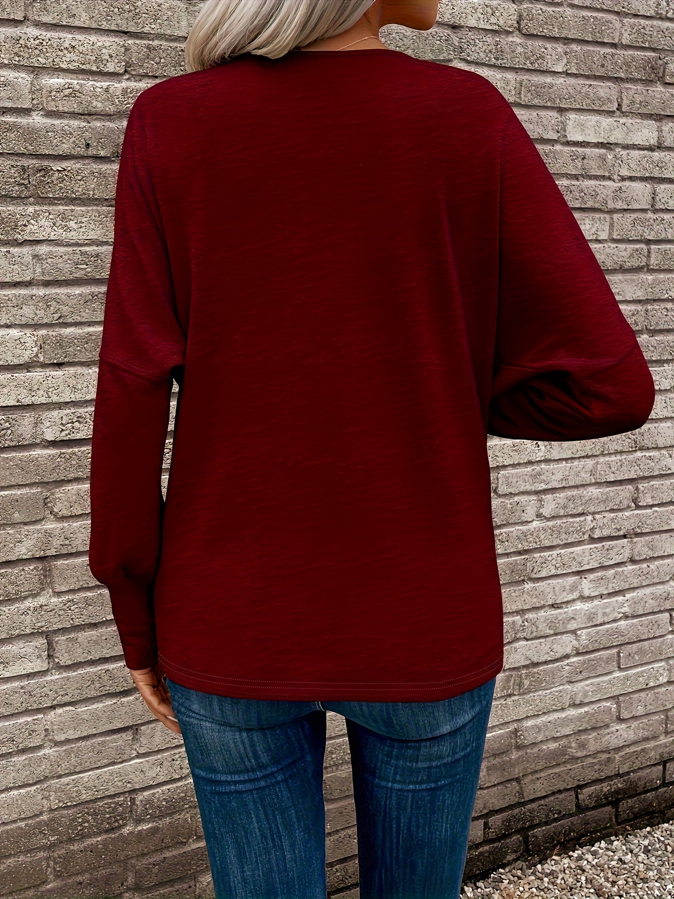 Roxane Chevalier | Cowl Neck Long Sleeve Top For Women
