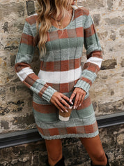 Fabienne Castellucci | Color-Block Knit Mini Dress For Women