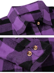 Fiorella Duquesne | Buffalo Check Shirt With Tie-Front Styling