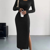 Beatrice Lombardi | Ribbed Knit Maxi Dress For Women