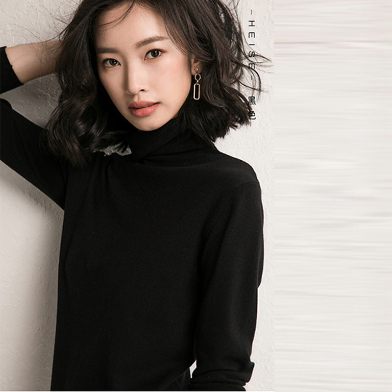 Vera Ashworth | Turtleneck Knit Sweater For Women