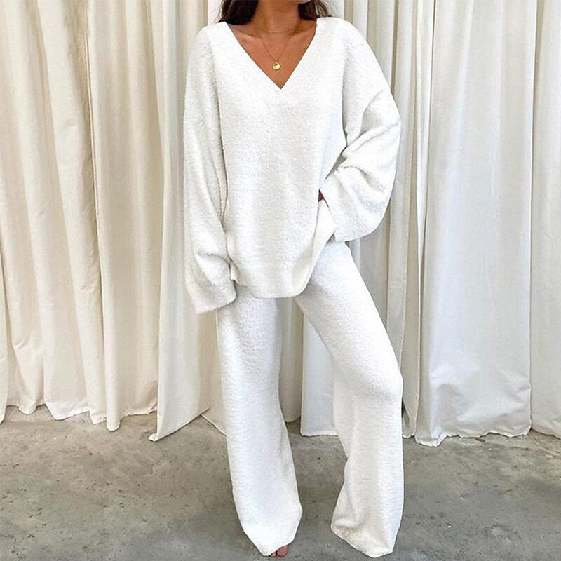 Simone Fairweather | Cozy Two-Piece Lounge Set For Women