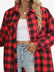 Fiorella Duquesne | Buffalo Check Shirt With Tie-Front Styling
