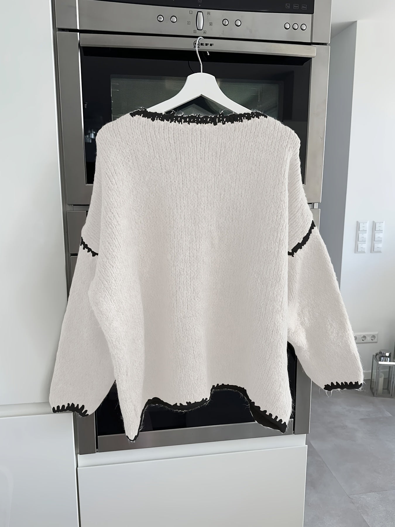Colette Ravenna | Chunky Knit Sweater With Boat Neckline