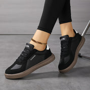 Isadora Beauchamp | Leather Lace-Up Sneakers For Women