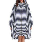 Elaine Beaurivage | Printed Hooded Raincoat For Women