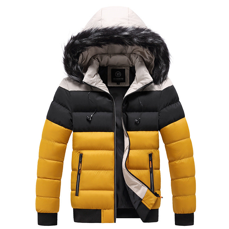 Bennett Calloway | Color Block Puffer Jacket For Men