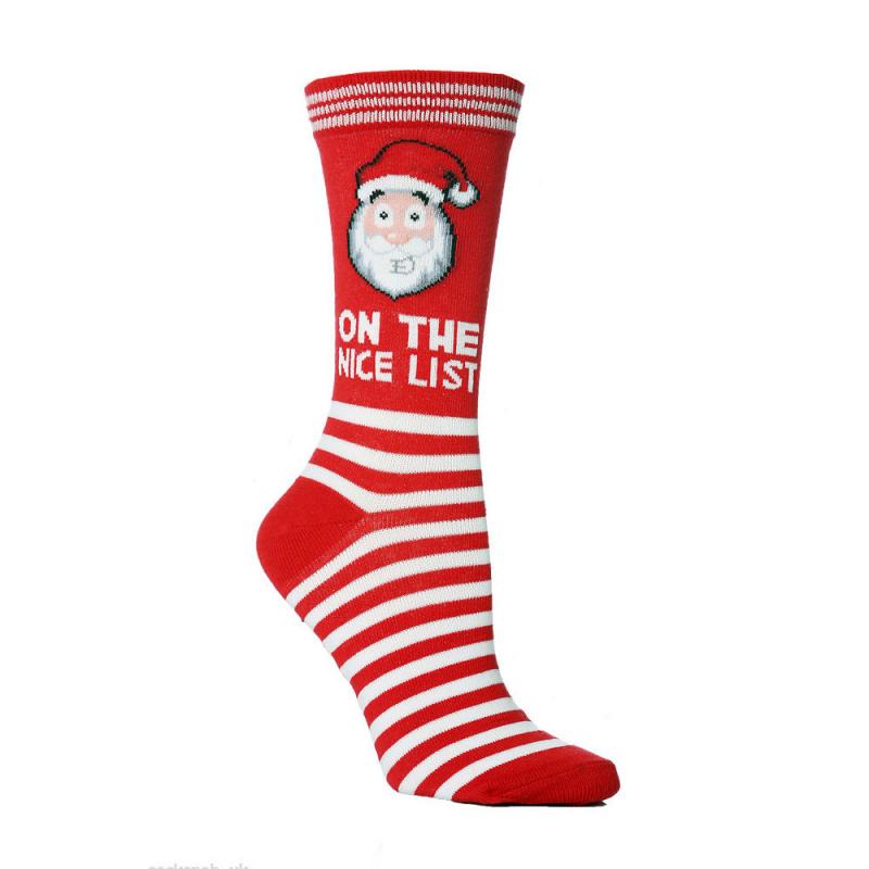 Nathaniel Corsini | Christmas Print Cotton Socks For Men & Women