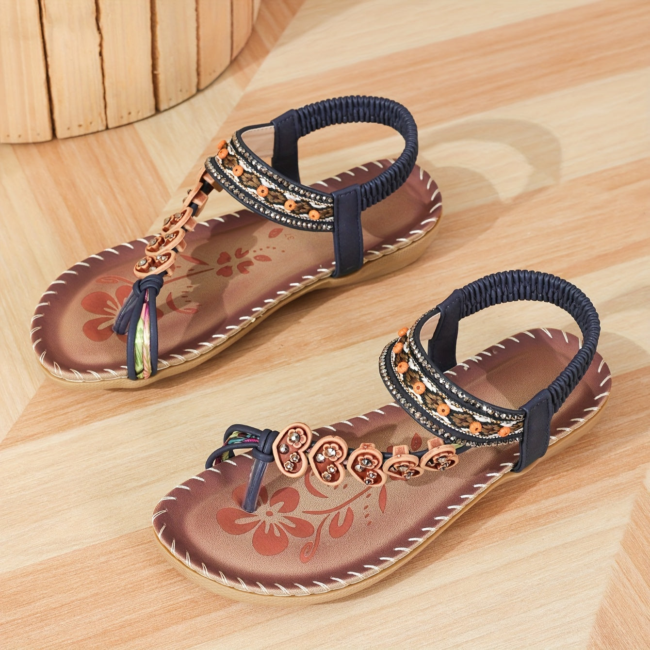 Marco Bellini | Boho Leather Sandals For Women